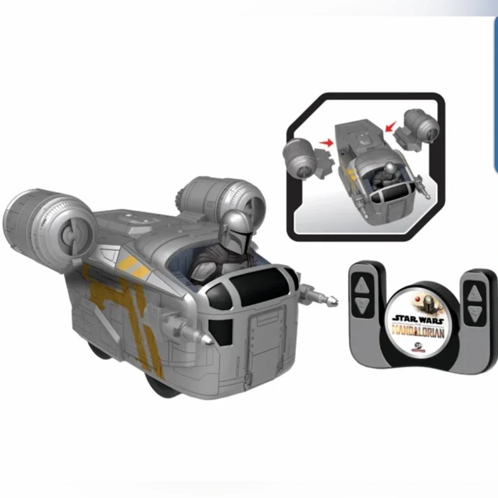 Star Wars The Mandalorian The Razor Crest Disney Radio Remote Control Transport